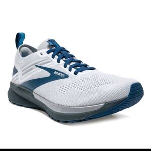 Brooks Mens Ricochet 3 Gray Running Comfort Performance Walking Shoes 12